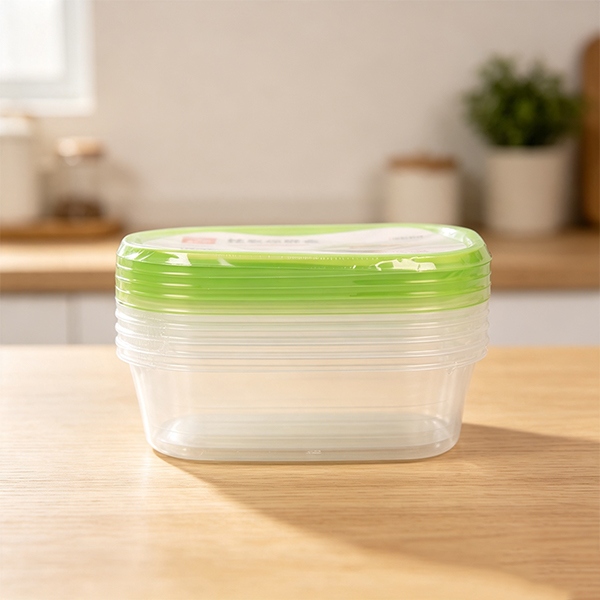 2404 Caja de Mantenimiento Transparente Cuadrado Transparente (1000ML) 4