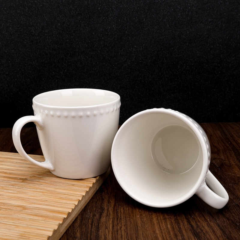 Azoret Procesamiento de una Sola Taza de Cerámica de Grano (Blanco) 3