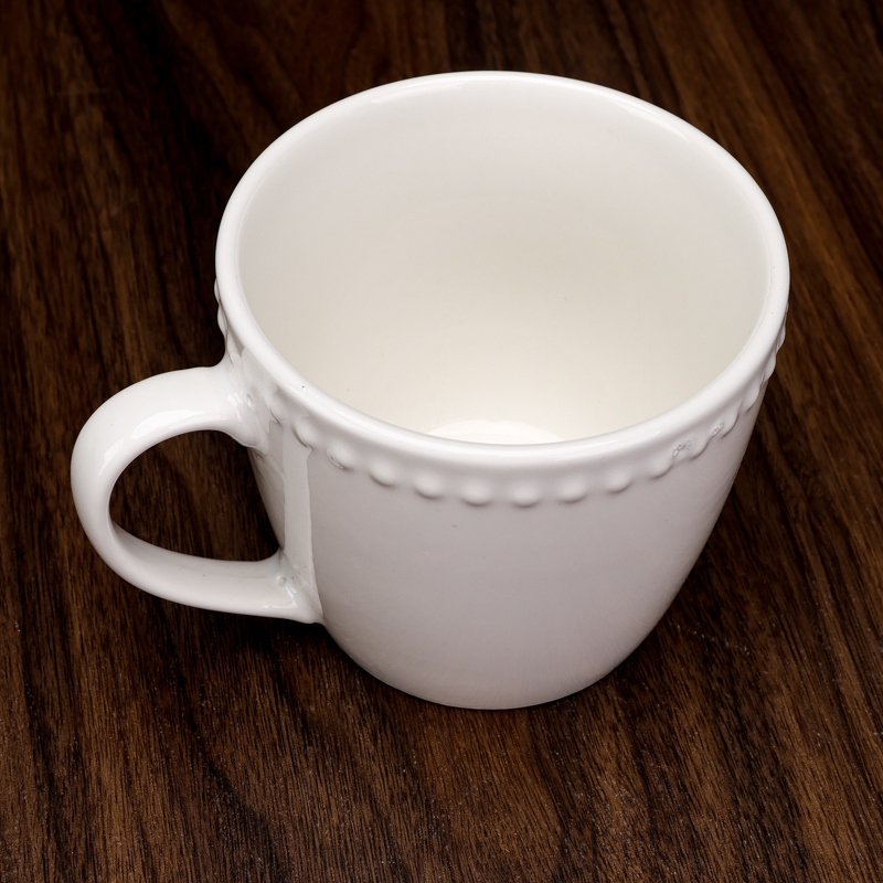 Azoret Procesamiento de una Sola Taza de Cerámica de Grano (Blanco) 4