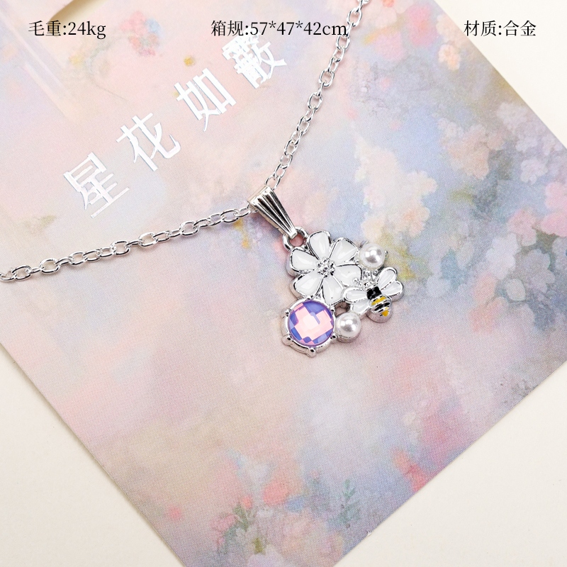GXL-630 Aceite Gota Collar de Flores
