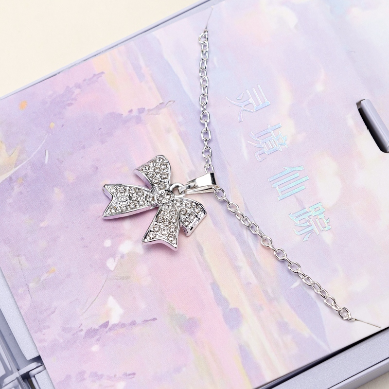 GXL-588 Collar de Mariposa de Diamante Completo (Codo) 4