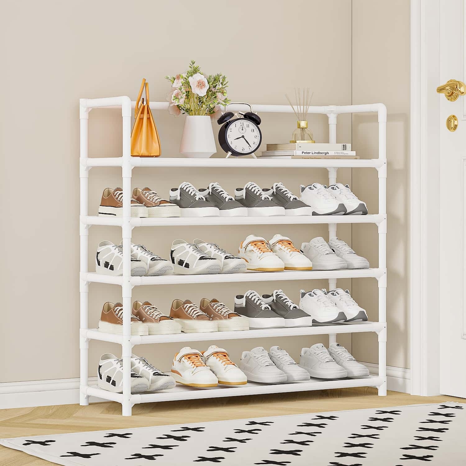 3301 Apoyabrazos Zapatillas 80cm (Cinco Blanco)