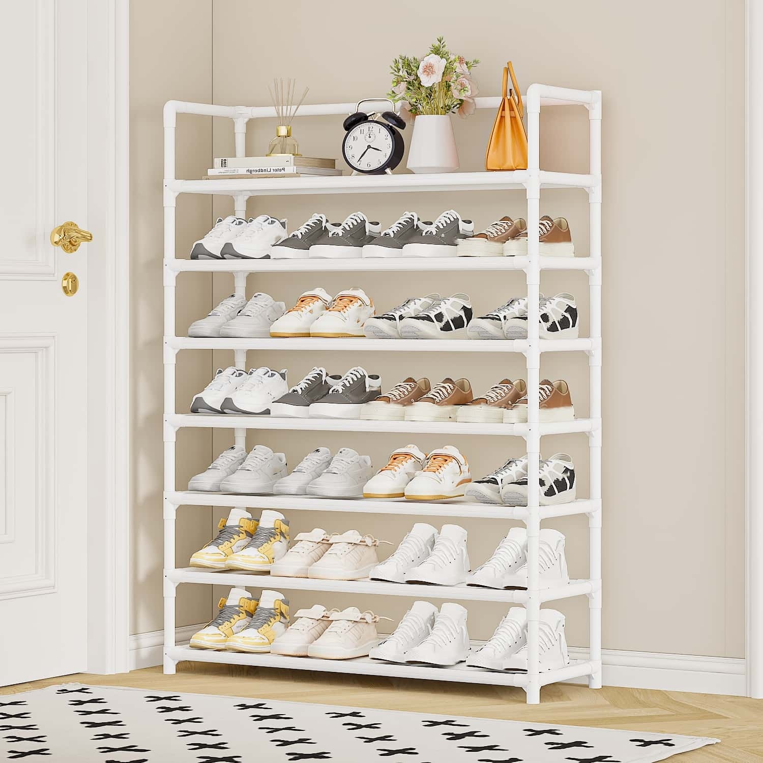 3301 Apoyabrazos Zapatillas 80cm (Siete Blanco)