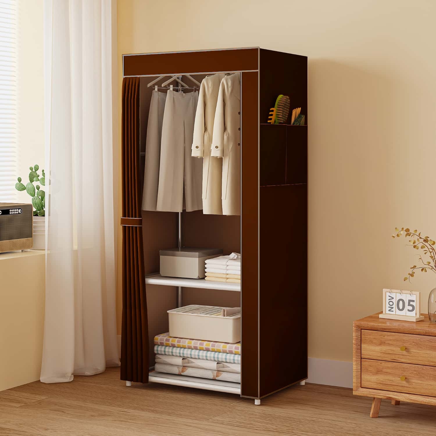 6601-triangle Coat Rack (Segundo Piso Marrón) 2