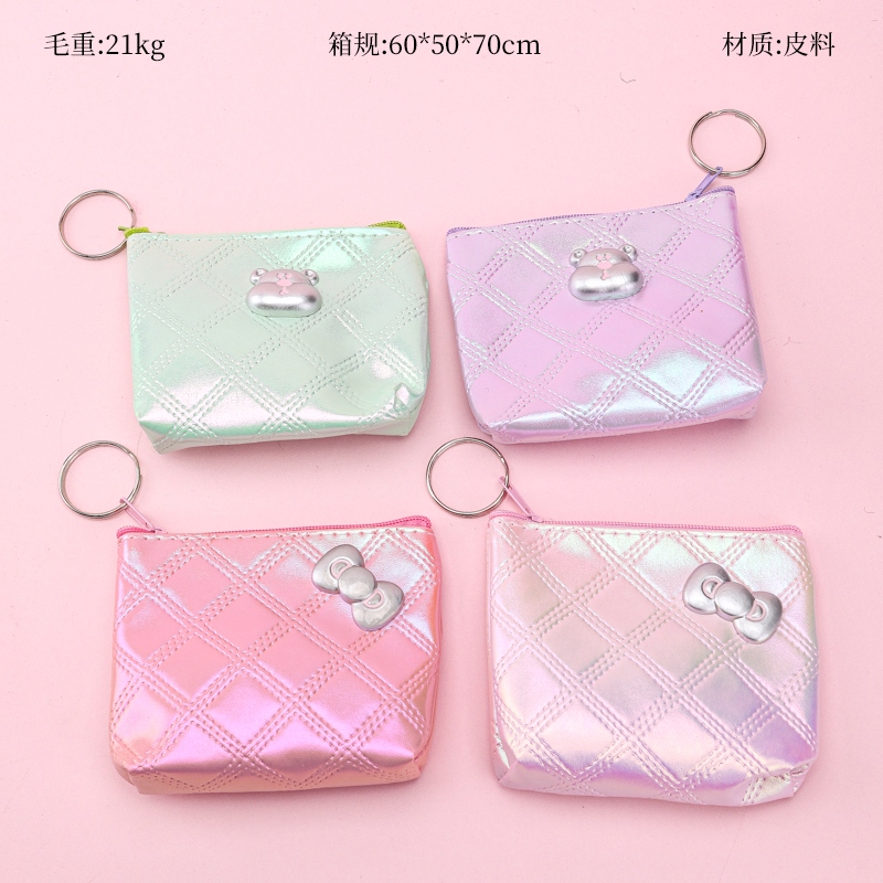 Color Brillante Rhomboid Accesorios Bolsa