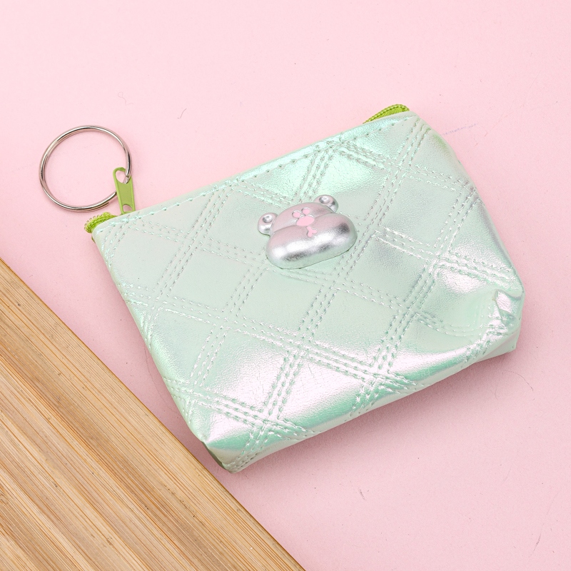 Color Brillante Rhomboid Accesorios Bolsa 4