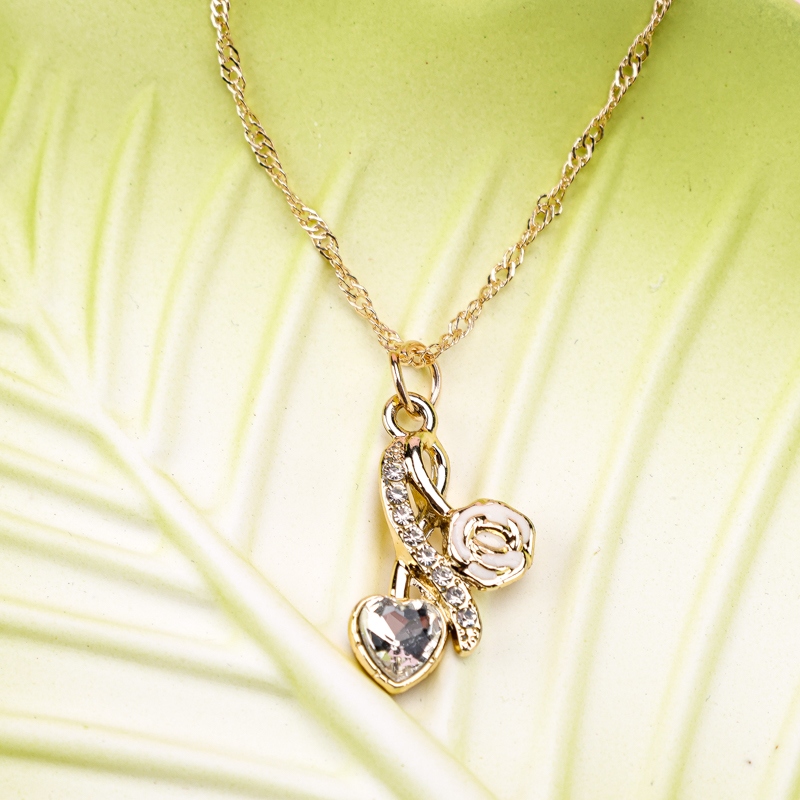 Love Zircon Rosa Collar 4