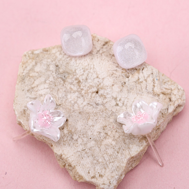 Seis Pares de Pendientes Macaron Stud 3