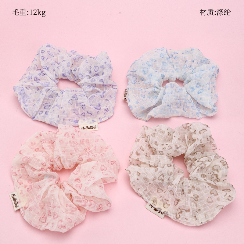 Gauze Floral Decal Colon Ring