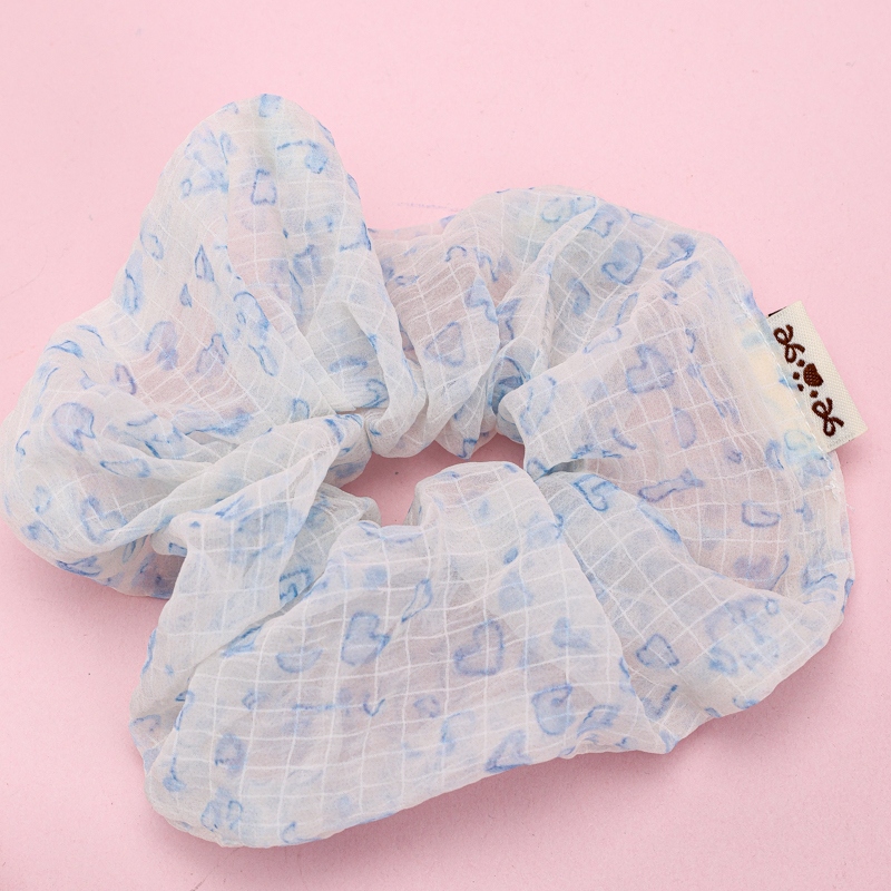 Gauze Floral Decal Colon Ring 4