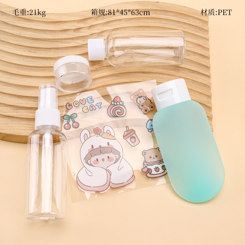 1687 Flor Spray Botella Pasta Caja Cuatro Piezas Conjunto (60ml * 3 5ml)
