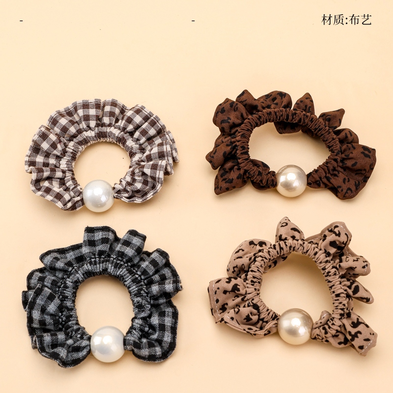 Anillo de Sal Floral de Perlas Estilo Coreano