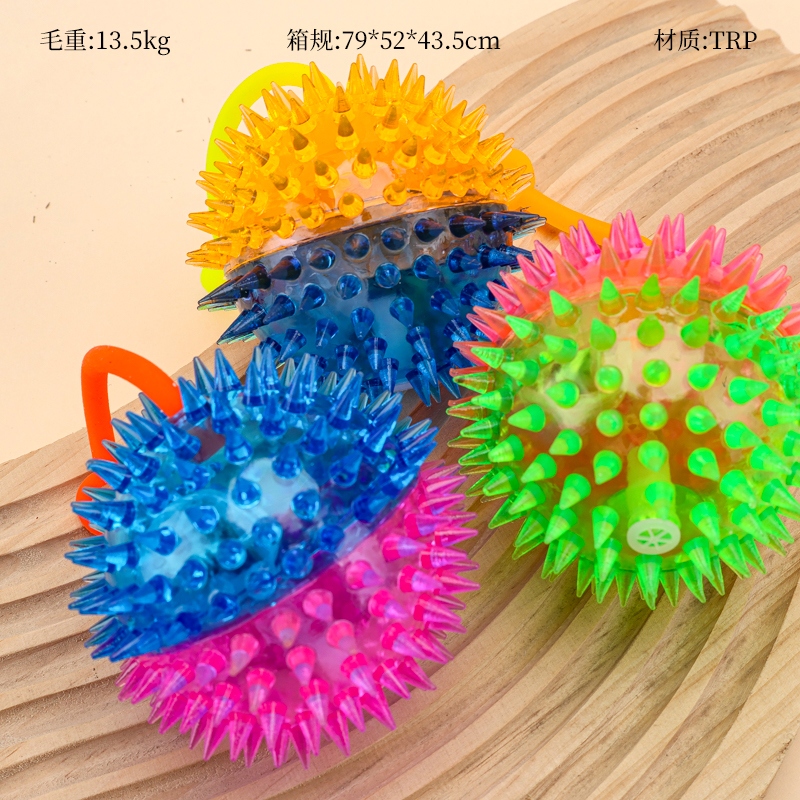 7.5 Brillo de Dos Colores Con Cuerda Bola de Púas