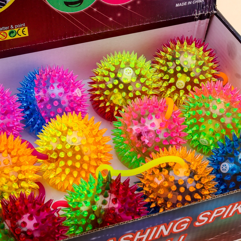 7.5 Brillo de Dos Colores Con Cuerda Bola de Púas 4