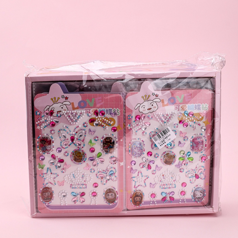 HL-29 Cute Butterfly Diamond Sticker 4