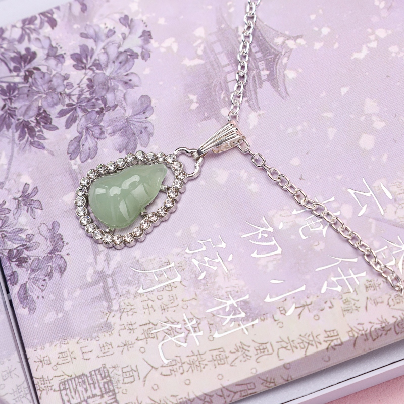 GXL-672 Collar de Gourd de Diamante Completo 3