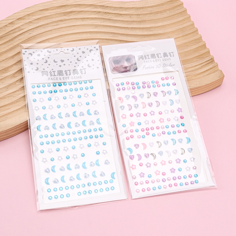 XX-225 Internet Red Eyebrow Nail Nose Nail Diamond Paste 3