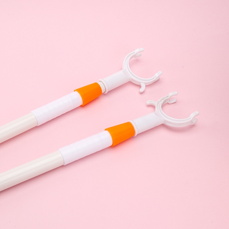 911 Orange Retractable Clothes Fork (Plastic Spray Rod) 4