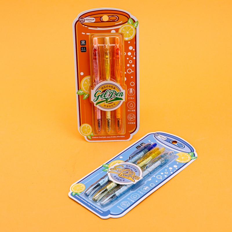 X-6668 Tres Pluma de Gel de Soda 4