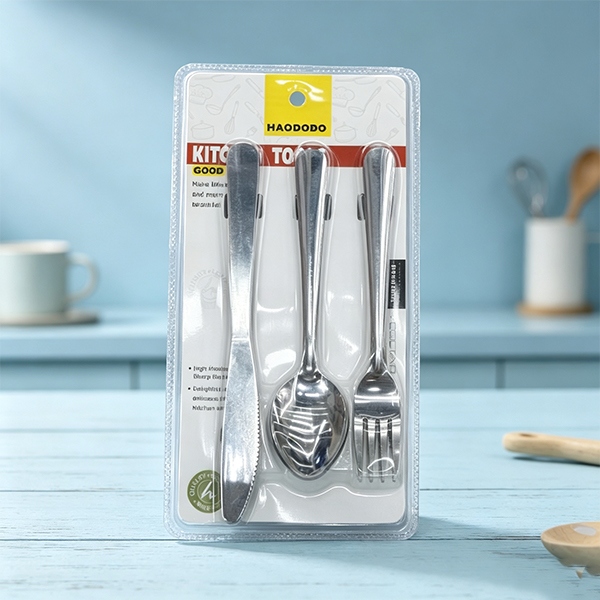 HAO-5593 Agua Pulida Mango Cuchillo Cuchara 12pc 2