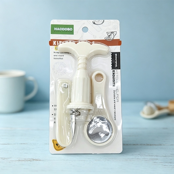 HAO-4080 Cuchillo de Fruta de Vino Tinto de 3 Tarjetas