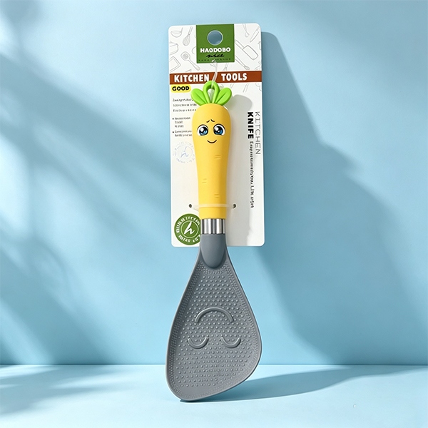 HAO-4285 Tie Card Carrot Smiley Spoon