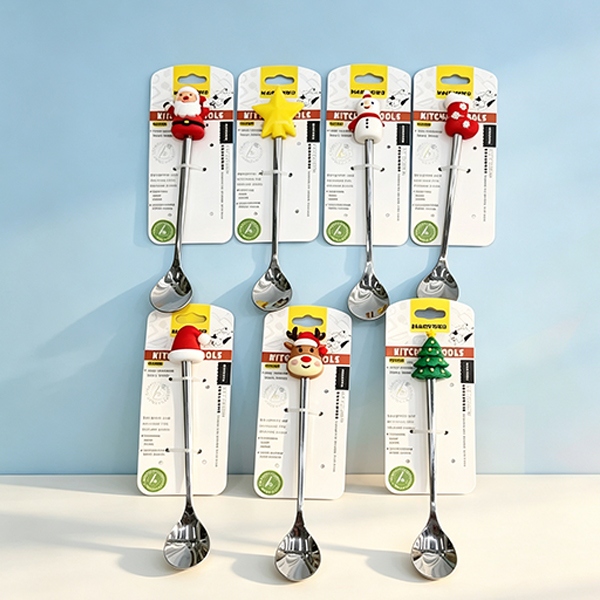 HAO-5416 Trumpet Christmas Doll Spoon Series