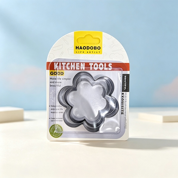 Modelo de Galletas de Flores HAO-4350 2