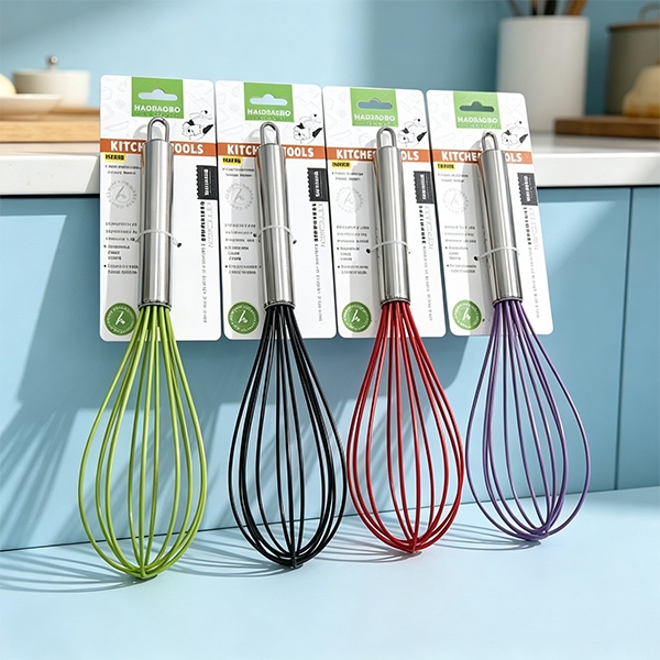 HAO-4417 Silicona 5 Cable Batidor de Huevo