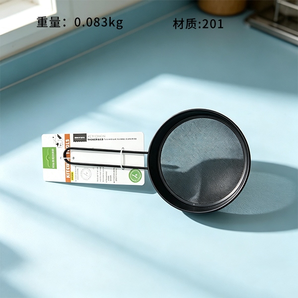 Cojín de Polvo Plano Negro Con Mango de Acero HAO-3925 2