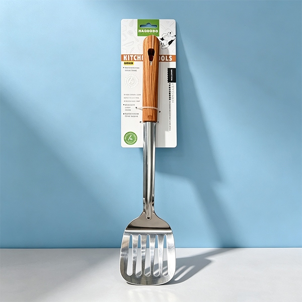 HAO-49521.2 MM de Mango Cuadrado de Madera Espátula Plana Con Magnético 410# 2