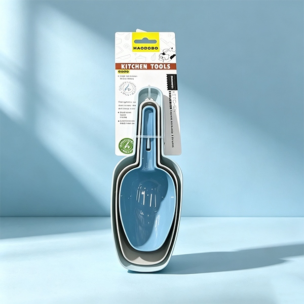 Pala de Arroz de Plástico HAO-8968 Cuchara de Medición de 3 Piezas 64.6g 2