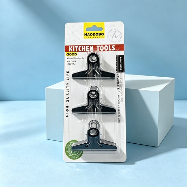 HAO-4143 Tres Clips de Acero Inoxidable