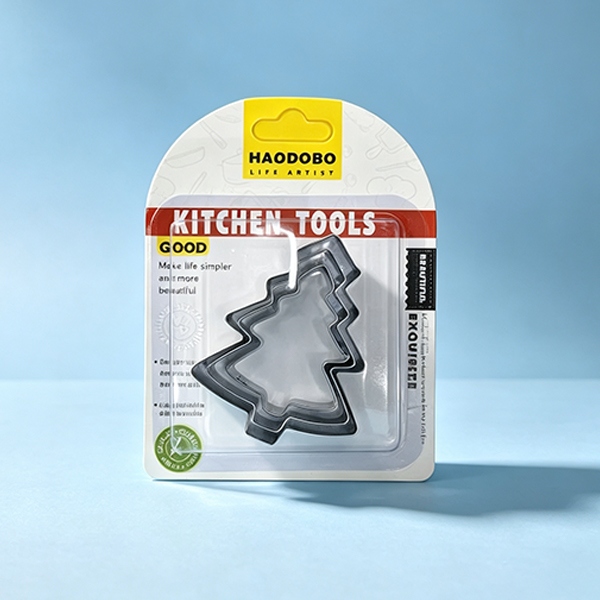 HAO-43543PCS Árbol de Navidad Cookie Mold 2