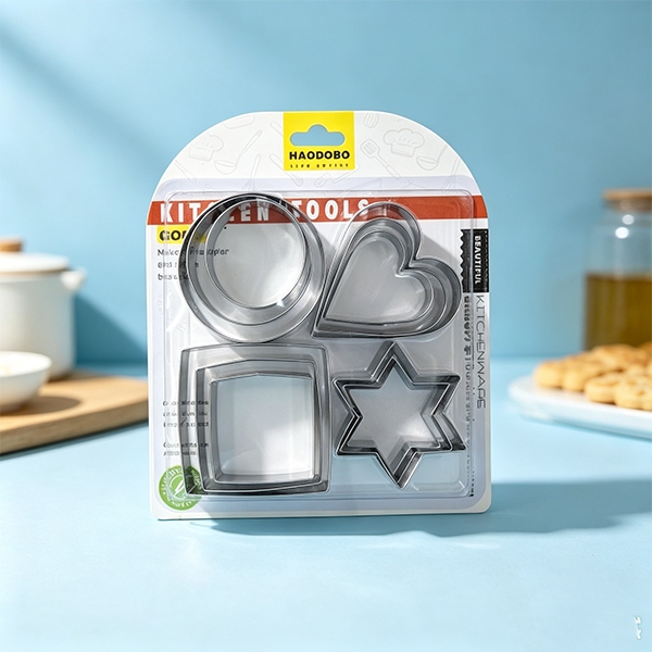 Molde de Galletas HAO-4346: 7*7*1.5CM 2