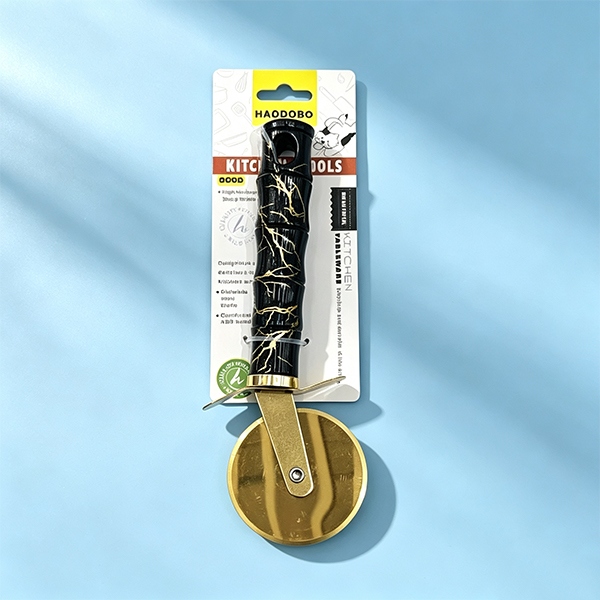 HAO-8954 Black Bamboo Round Pizza Che 68.3g 2