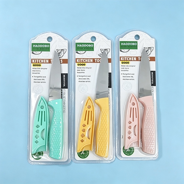 HAO-3714HAO-3714 Cuchillo de Fruta Burbuja Doble 19.5*2.5cm 2