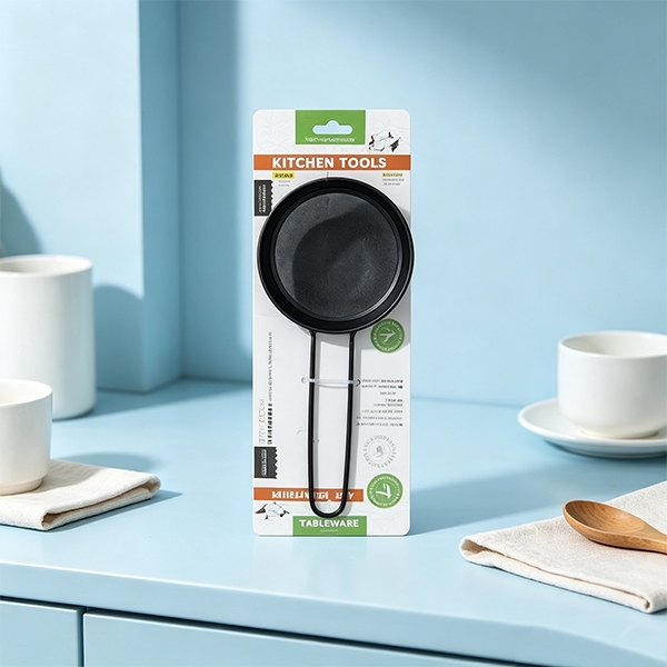 Cojín de Polvo Plano Negro Con Mango de Acero HAO-3926