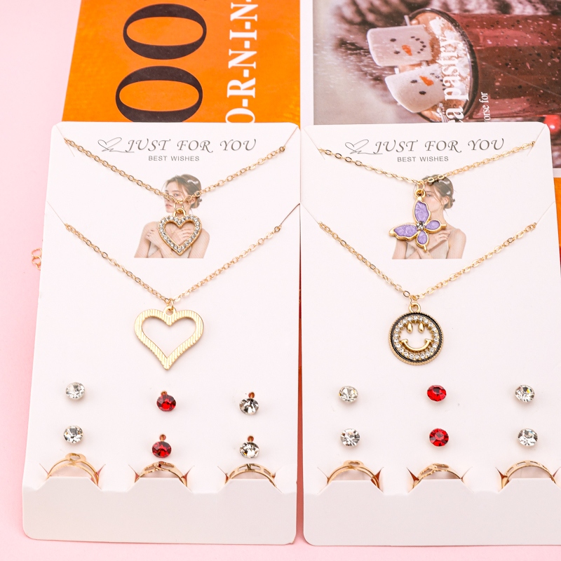 Collar de Diamante y Clavo de Oído 3