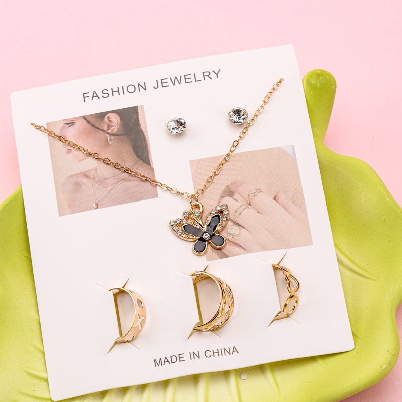 Cinco Conjuntos de Anillos de Collar 3