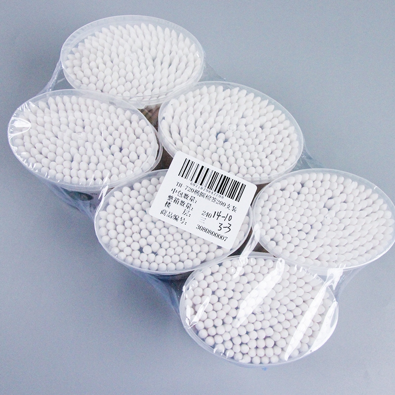 TH-720 Oval Cotton Swabs 200 PCS 4