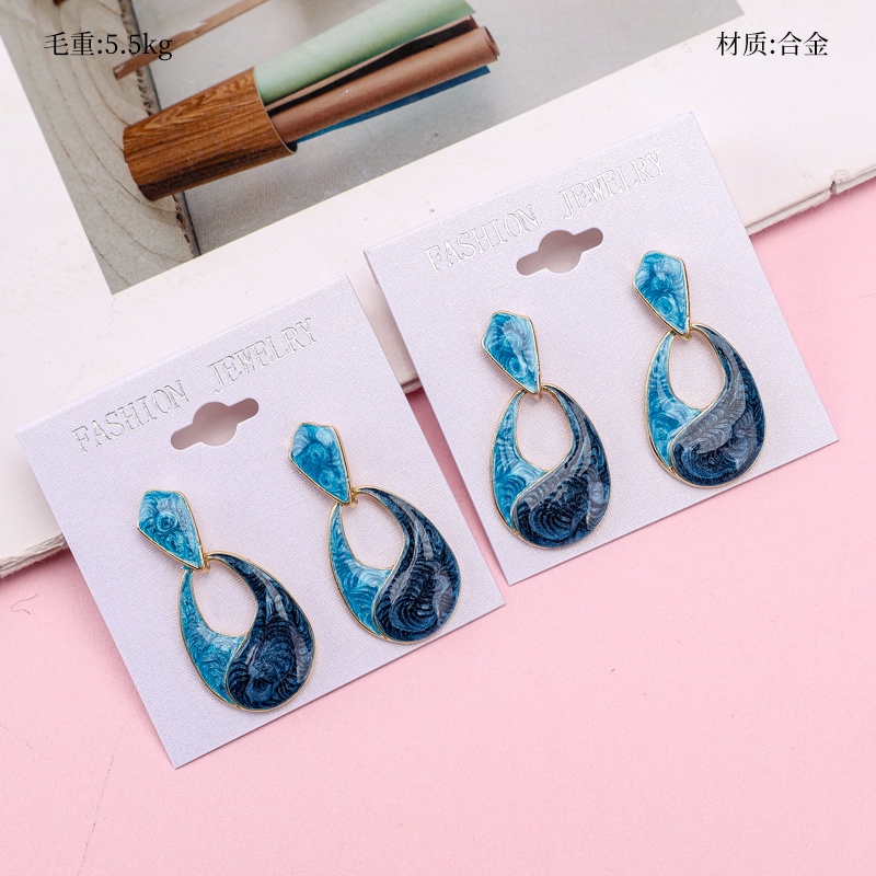 Pendientes de Baja de Contraste Francés