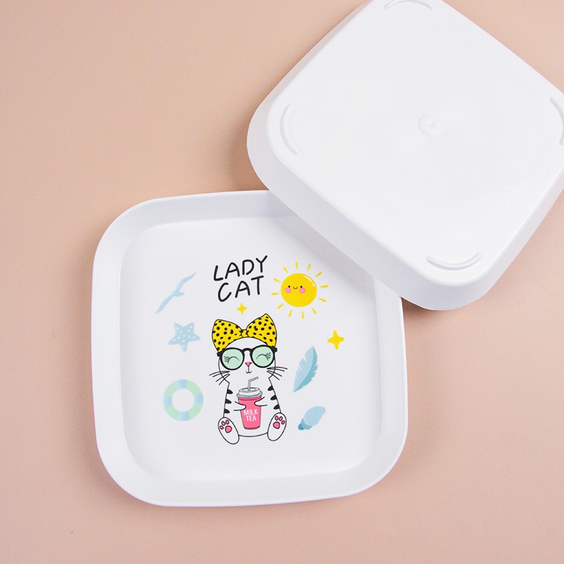 2898 Square Bone Dish (Mi Socio) 4