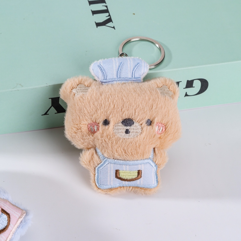 Chef Animal Plush Colgante 4