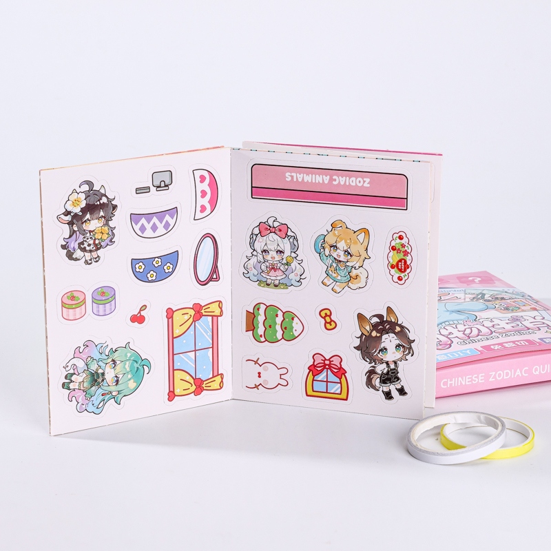 XJL-8652 Libro Silencioso Zodiaco Lindo 4