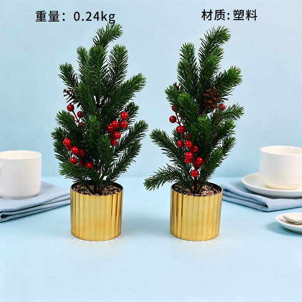 Navidad 15 Simulación Flor Bonsai (Mixed)