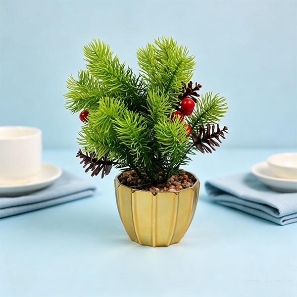 Navidad 17 Simulación Flor Bonsai (Mixed) 3