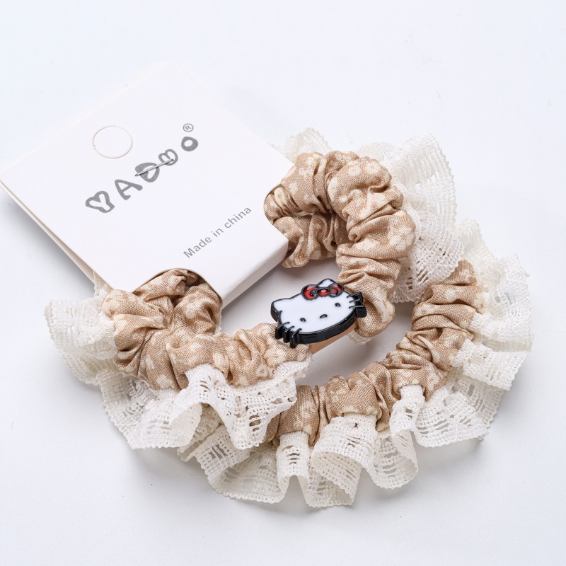 Bolsa de Dos Anillos Florales de Color Blanco 4