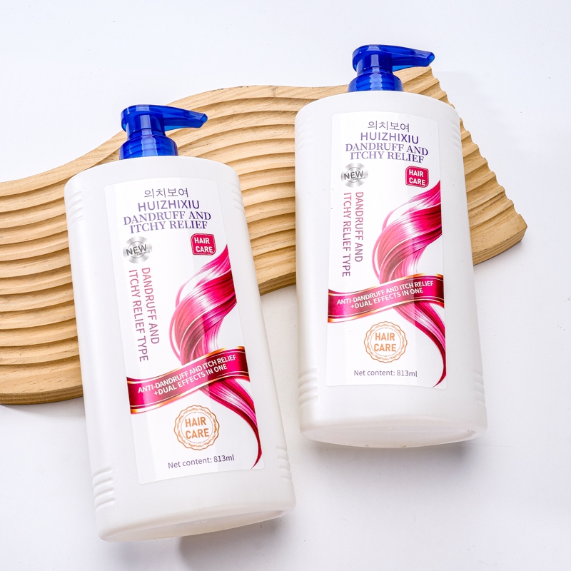 Huizhixiu Anti-dandruff and Antipruritic Shampoo 813ml (Inglés Estándar) 3