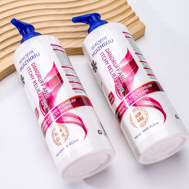 Huizhixiu Anti-dandruff and Antipruritic Shampoo 413ml (Inglés) 3